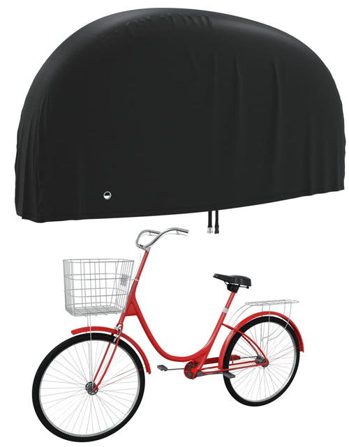 Загрузите изображение в средство просмотра галереи, Husă pentru bicicletă, negru, 200x70x110 cm, Oxford 190T
