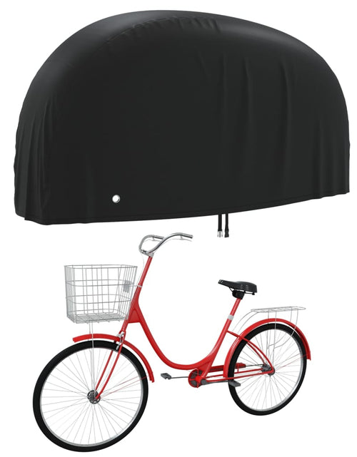 Загрузите изображение в средство просмотра галереи, Husă pentru bicicletă, negru, 200x85x110 cm, Oxford 190T
