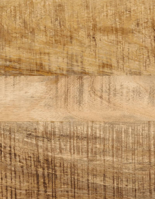 Încărcați imaginea în vizualizatorul Galerie, Masă consolă, 110x30x75 cm, lemn masiv de mango nefinisat/fier - Lando
