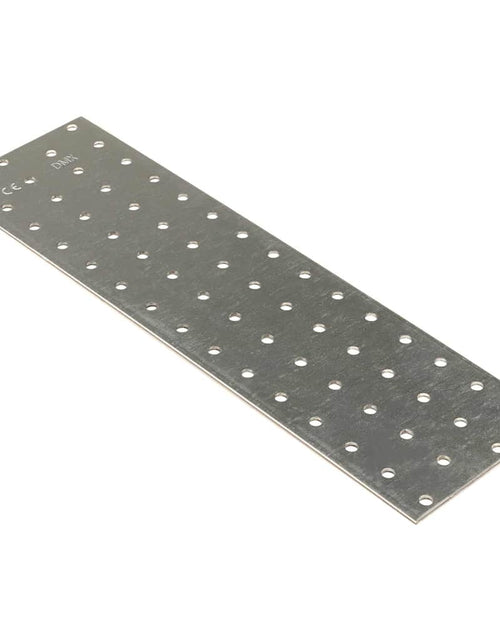 Încărcați imaginea în vizualizatorul Galerie, Plăci perforate, 40 buc., 2 mm, 300x80 mm, oțel galvanizat
