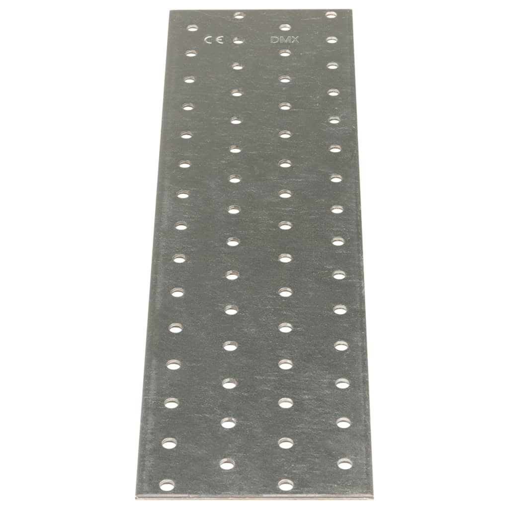 Plăci perforate, 40 buc., 2 mm, 300x80 mm, oțel galvanizat