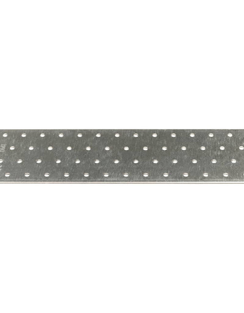 Încărcați imaginea în vizualizatorul Galerie, Plăci perforate, 40 buc., 2 mm, 300x80 mm, oțel galvanizat
