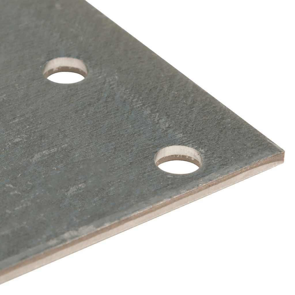 Plăci perforate, 40 buc., 2 mm, 300x80 mm, oțel galvanizat