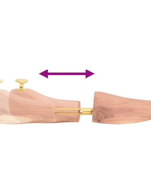 Загрузите изображение в средство просмотра галереи, Dispozitiv lărgire pantofi cu încălțător EU 39-41,5, lemn cedru - Lando
