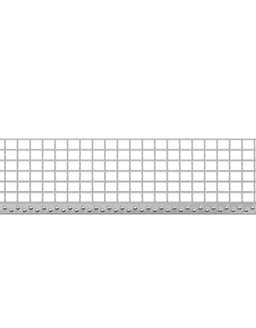Загрузите изображение в средство просмотра галереи, Treaptă tip grătar, 90x24x7 cm, oțel galvanizat
