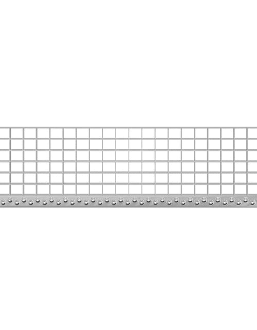 Загрузите изображение в средство просмотра галереи, Treaptă tip grătar, 90x24x7 cm, oțel galvanizat
