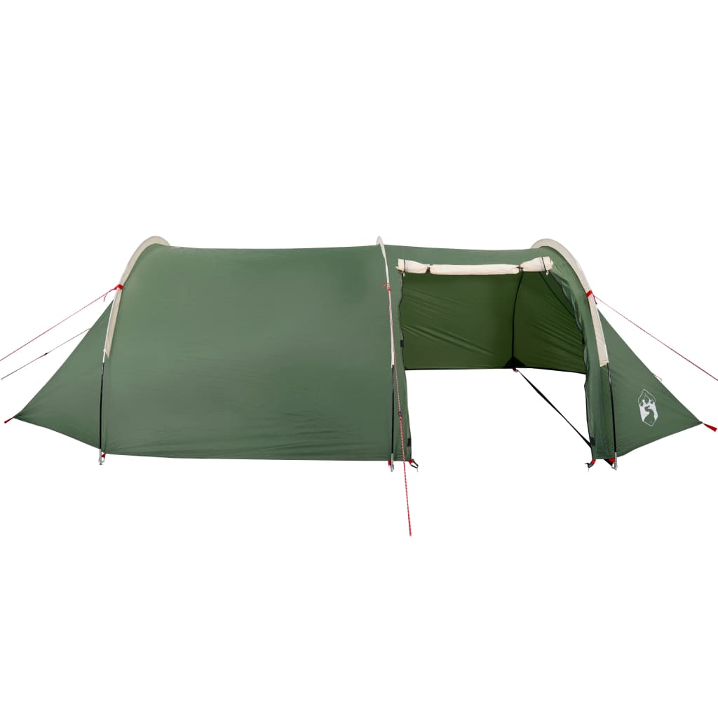 Cort de camping 4 persoane, verde, 405x170x106 cm, tafta 185T - Lando