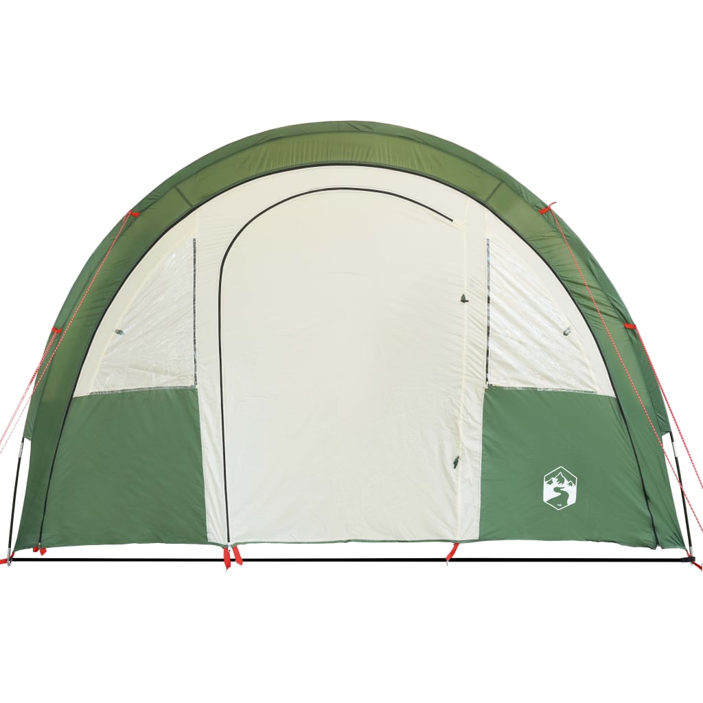 Cort de camping 4 persoane, verde, 483x340x193 cm, tafta 185T - Lando