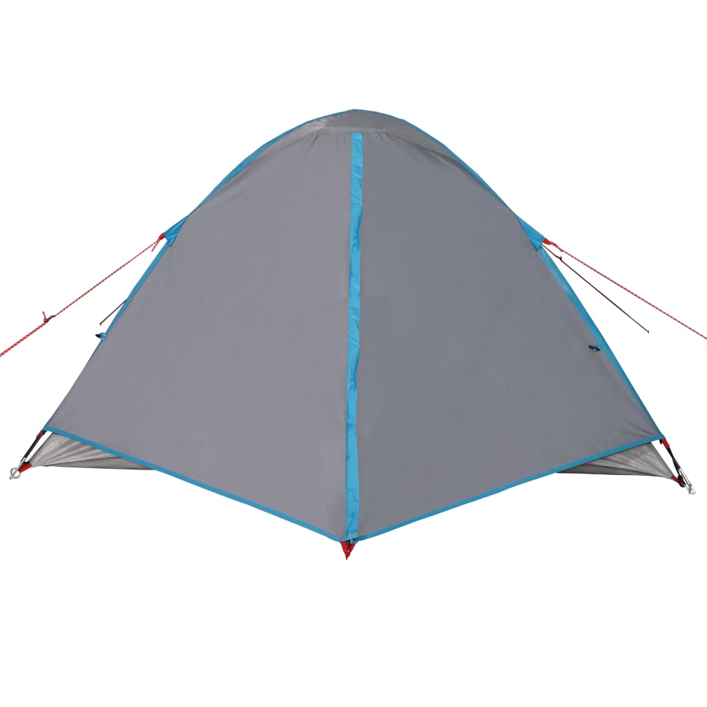 Cort de camping 3 persoane albastru, 240x217x120 cm, tafta 190T - Lando