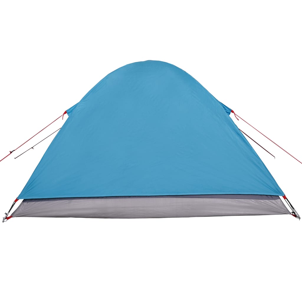 Cort de camping 3 persoane albastru, 240x217x120 cm, tafta 190T - Lando