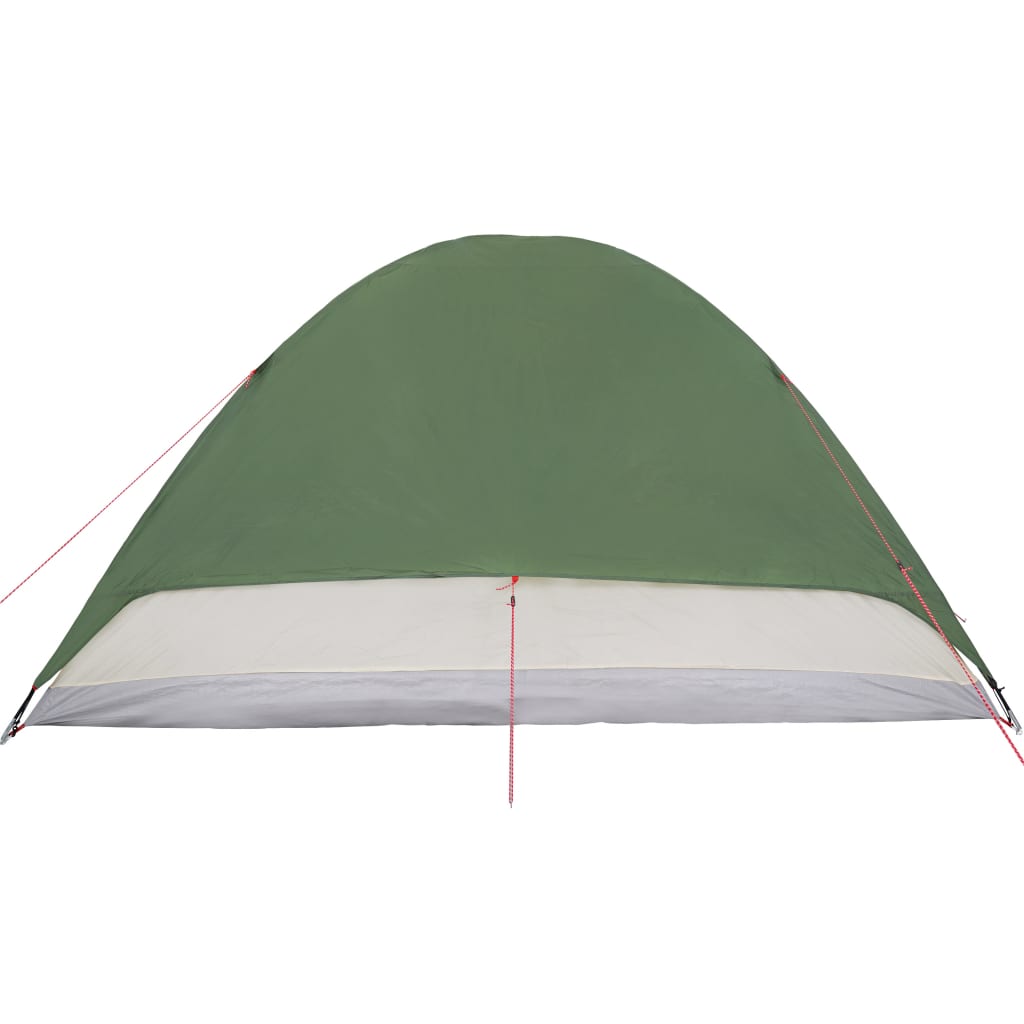 Cort de camping 6 persoane verde, 348x340x190 cm, tafta 190T - Lando