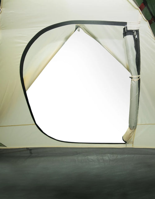 Încărcați imaginea în vizualizatorul Galerie, Cort de camping 6 persoane verde, 348x340x190 cm, tafta 190T - Lando
