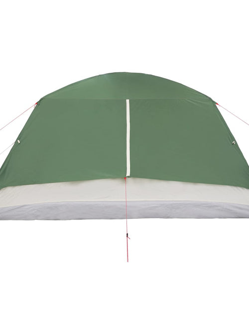 Încărcați imaginea în vizualizatorul Galerie, Cort de camping 4 persoane verde, 350x280x155 cm, tafta 190T - Lando
