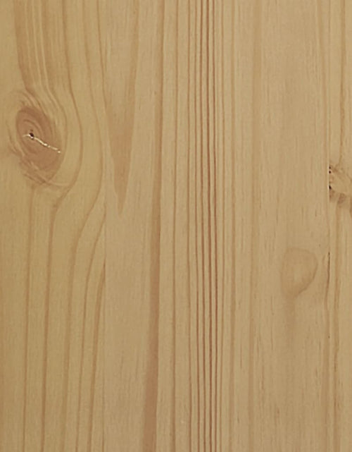 Încărcați imaginea în vizualizatorul Galerie, Măsuță de veioză FLORO maro ceară 55x55x54 cm lemn masiv pin
