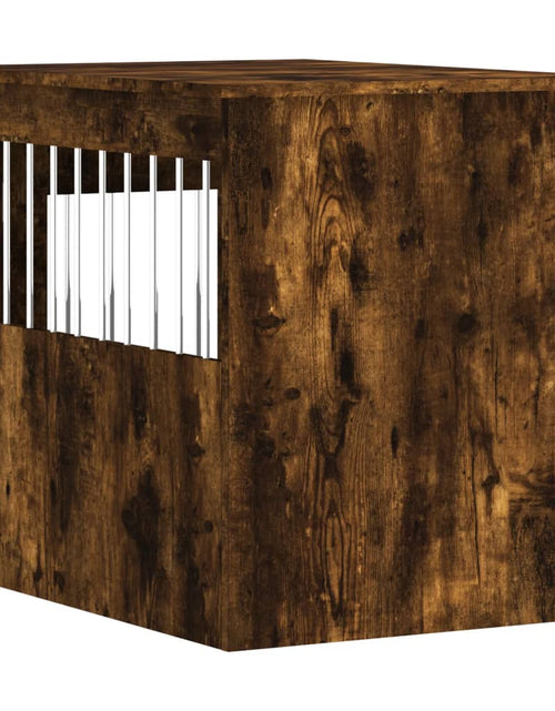 Загрузите изображение в средство просмотра галереи, Ladă pentru câini, stejar fumuriu, 55x75x65 cm, lemn compozit
