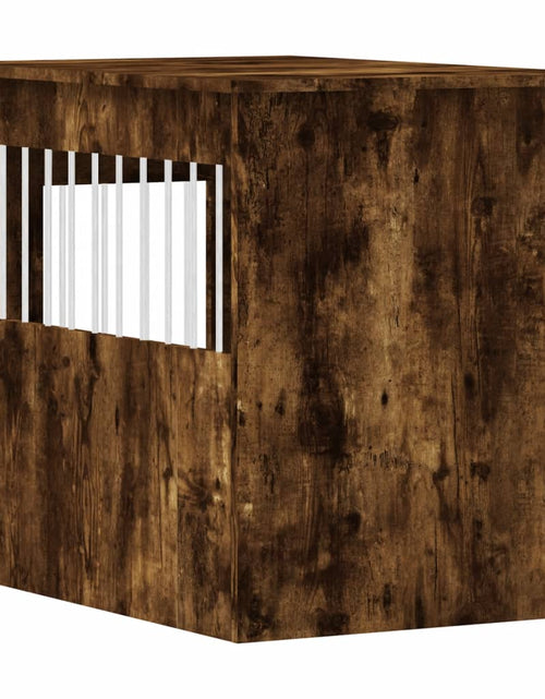 Загрузите изображение в средство просмотра галереи, Ladă pentru câini, stejar fumuriu, 55x80x68 cm, lemn compozit
