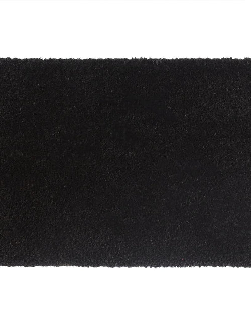 Încărcați imaginea în vizualizatorul Galerie, Covoraș de ușă, negru, 40x60 cm, fibre de cocos
