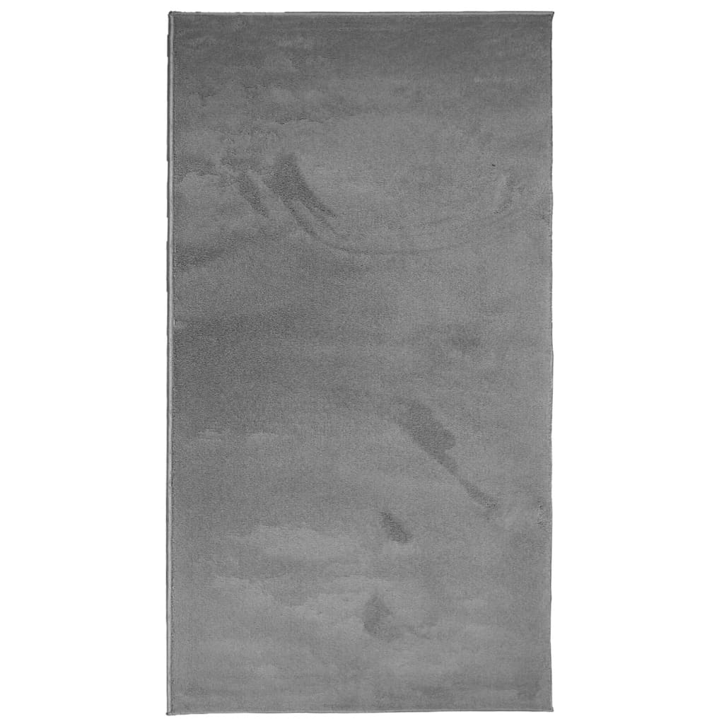 Covor „OVIEDO”, fire scurte, antracit, 60x110 cm - Lando