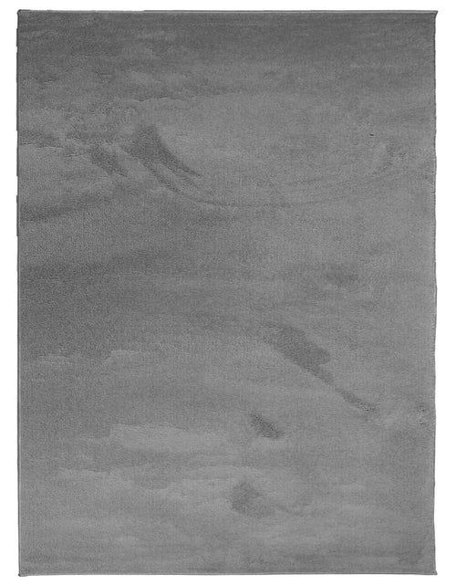 Încărcați imaginea în vizualizatorul Galerie, Covor „OVIEDO”, fire scurte, antracit, 240x340 cm
