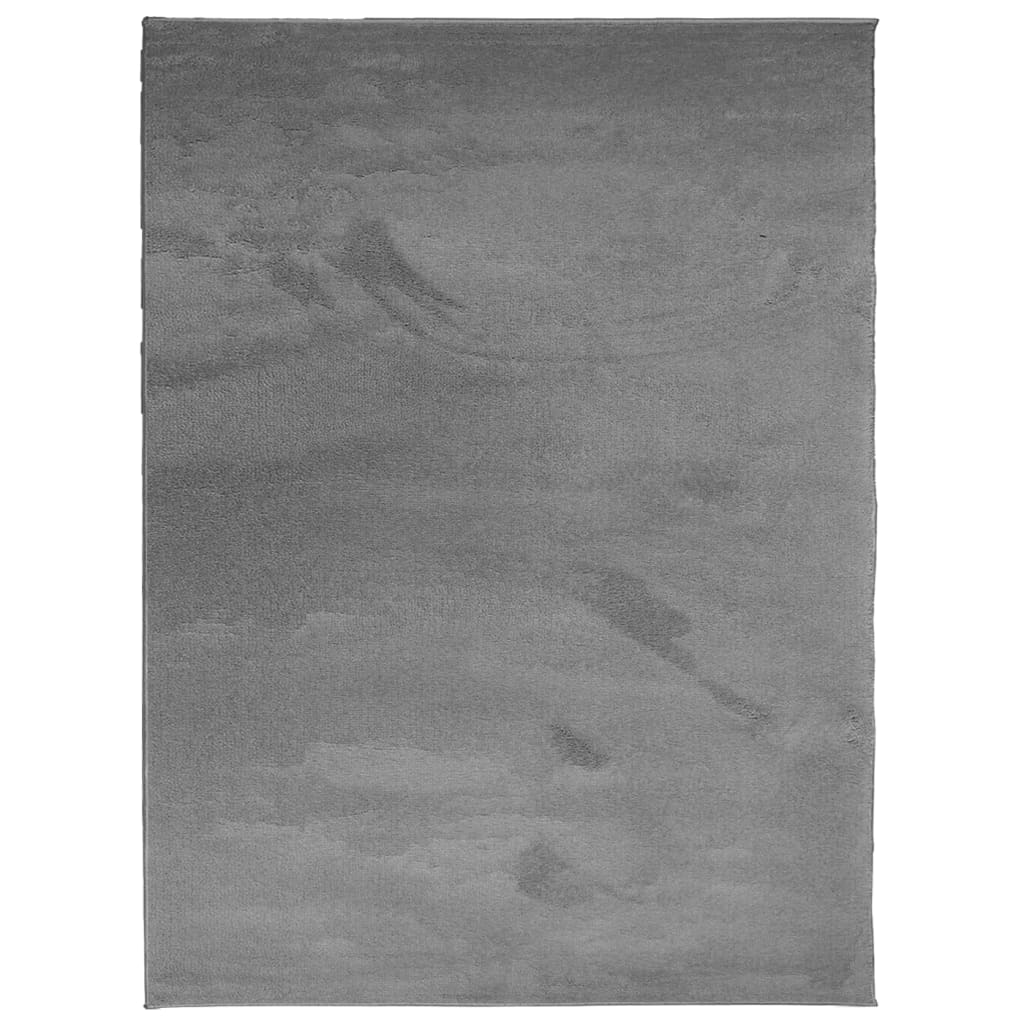 Covor „OVIEDO”, fire scurte, antracit, 240x340 cm