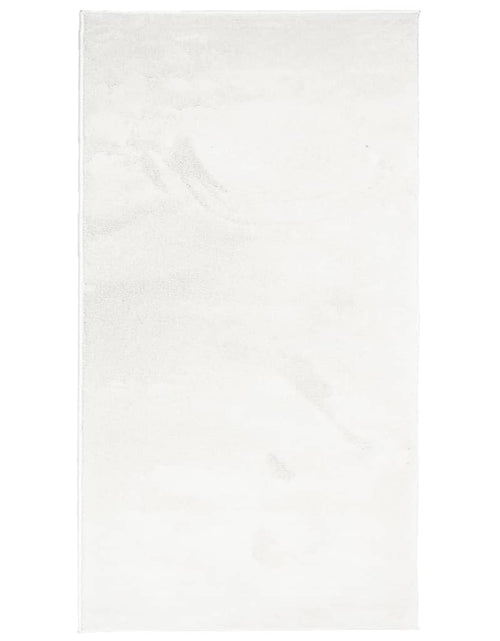 Încărcați imaginea în vizualizatorul Galerie, Covor „OVIEDO”, fire scurte, crem, 80x150 cm - Lando
