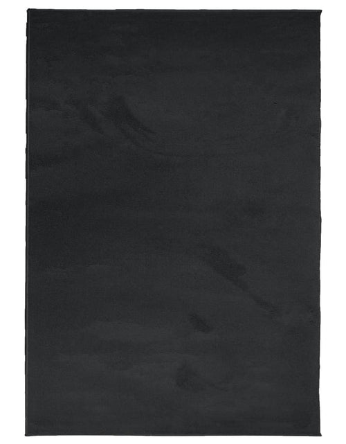 Încărcați imaginea în vizualizatorul Galerie, Covor „OVIEDO”, fire scurte, negru, 200x280 cm - Lando

