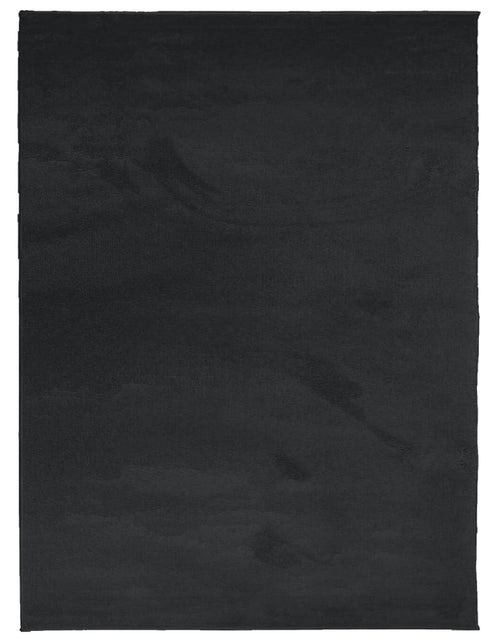 Încărcați imaginea în vizualizatorul Galerie, Covor „OVIEDO”, fire scurte, negru, 240x340 cm - Lando
