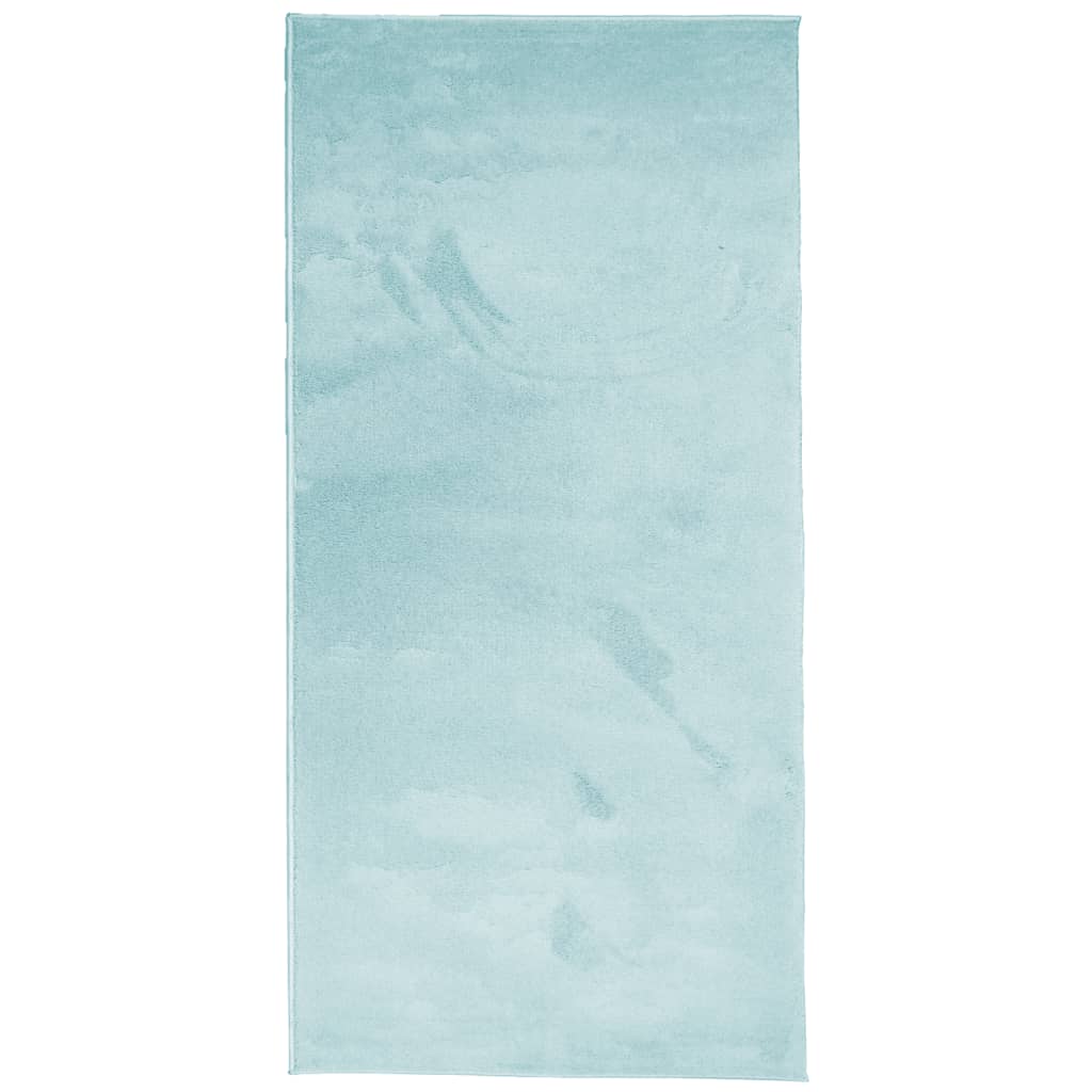 Covor „OVIEDO”, fire scurte, verde, 100x200 cm
