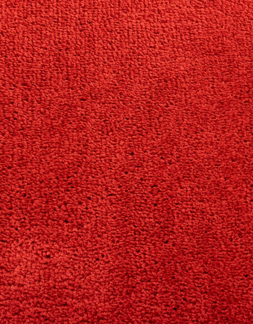 Încărcați imaginea în vizualizatorul Galerie, Covor „OVIEDO”, fire scurte, roșu, 80x250 cm - Lando
