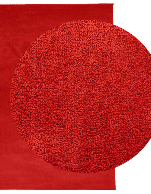 Încărcați imaginea în vizualizatorul Galerie, Covor „OVIEDO”, fire scurte, roșu, 160x230 cm
