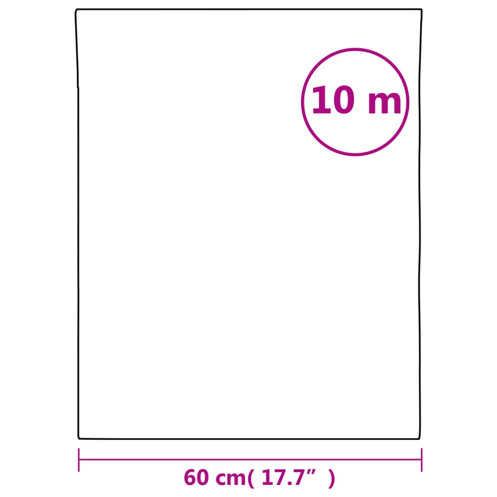 Folie fereastră, mată, alb, 60x1000 cm, PVC