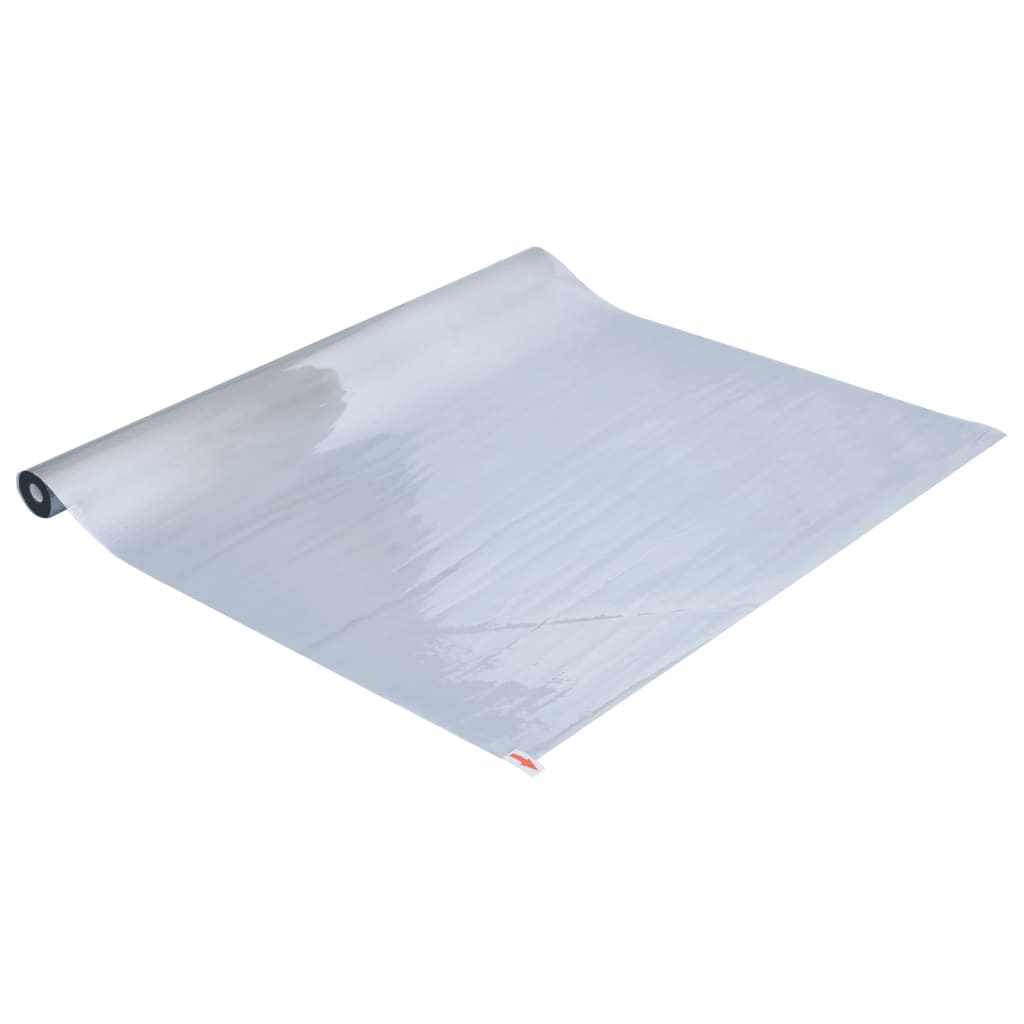 Folie solară, 3 buc., efect reflectorizant static argintiu, PVC