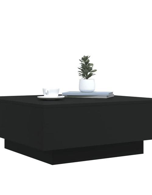 Încărcați imaginea în vizualizatorul Galerie, Măsuță de cafea, negru, 80x80x31 cm ,PAL
