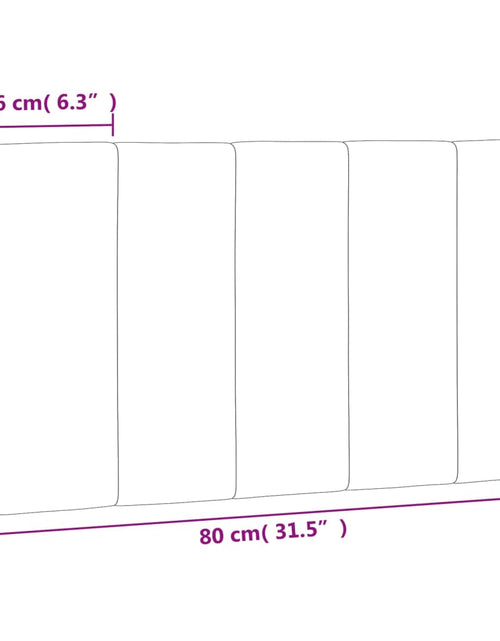 Загрузите изображение в средство просмотра галереи, Pernă tăblie de pat, roz, 80 cm, catifea
