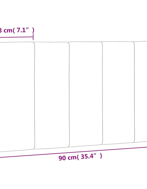 Загрузите изображение в средство просмотра галереи, Pernă tăblie de pat, roz, 90 cm, catifea
