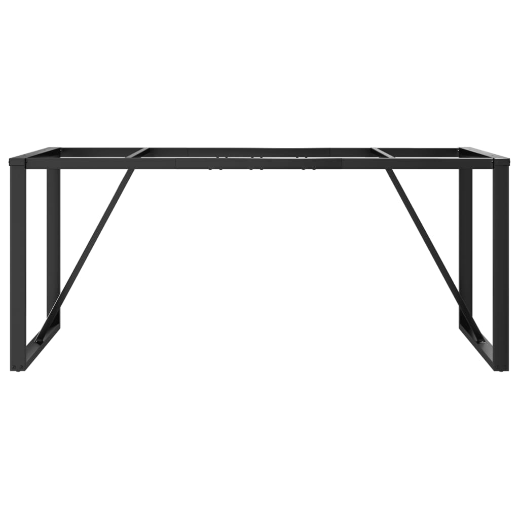 Picioare masă de sufragerie O-Frame 160x80x73 cm Fontă