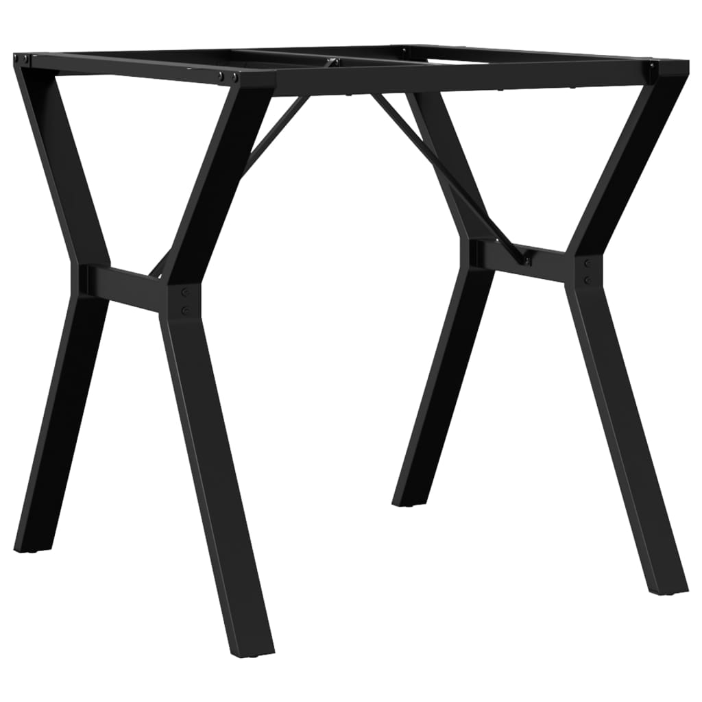 Picioare masă de sufragerie Y-Frame 70x70x73 cm Fontă