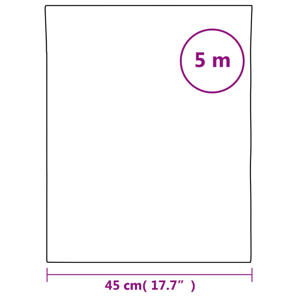 Folie fereastră mată, model bambus, 45x500 cm, PVC