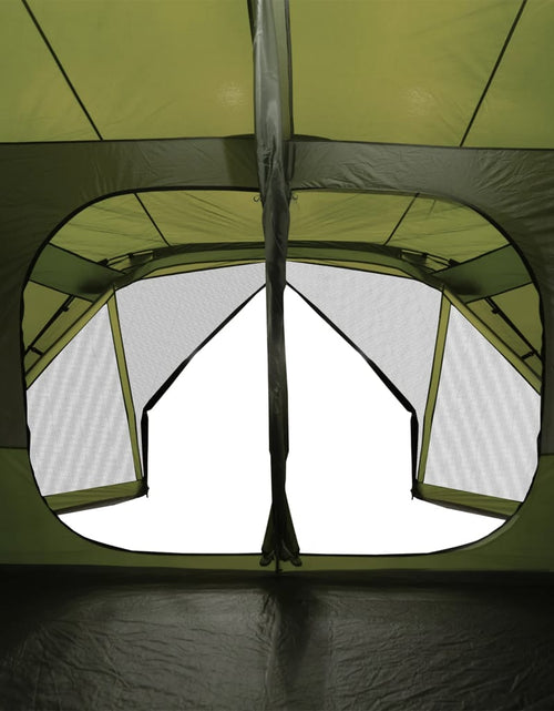 Загрузите изображение в средство просмотра галереи, Cort de camping, 10 persoane, verde, 443x437x229 cm - Lando
