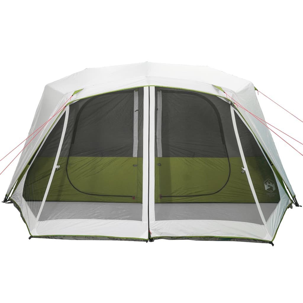 Cort de camping cu LED, verde deschis, 443x437x229 cm - Lando
