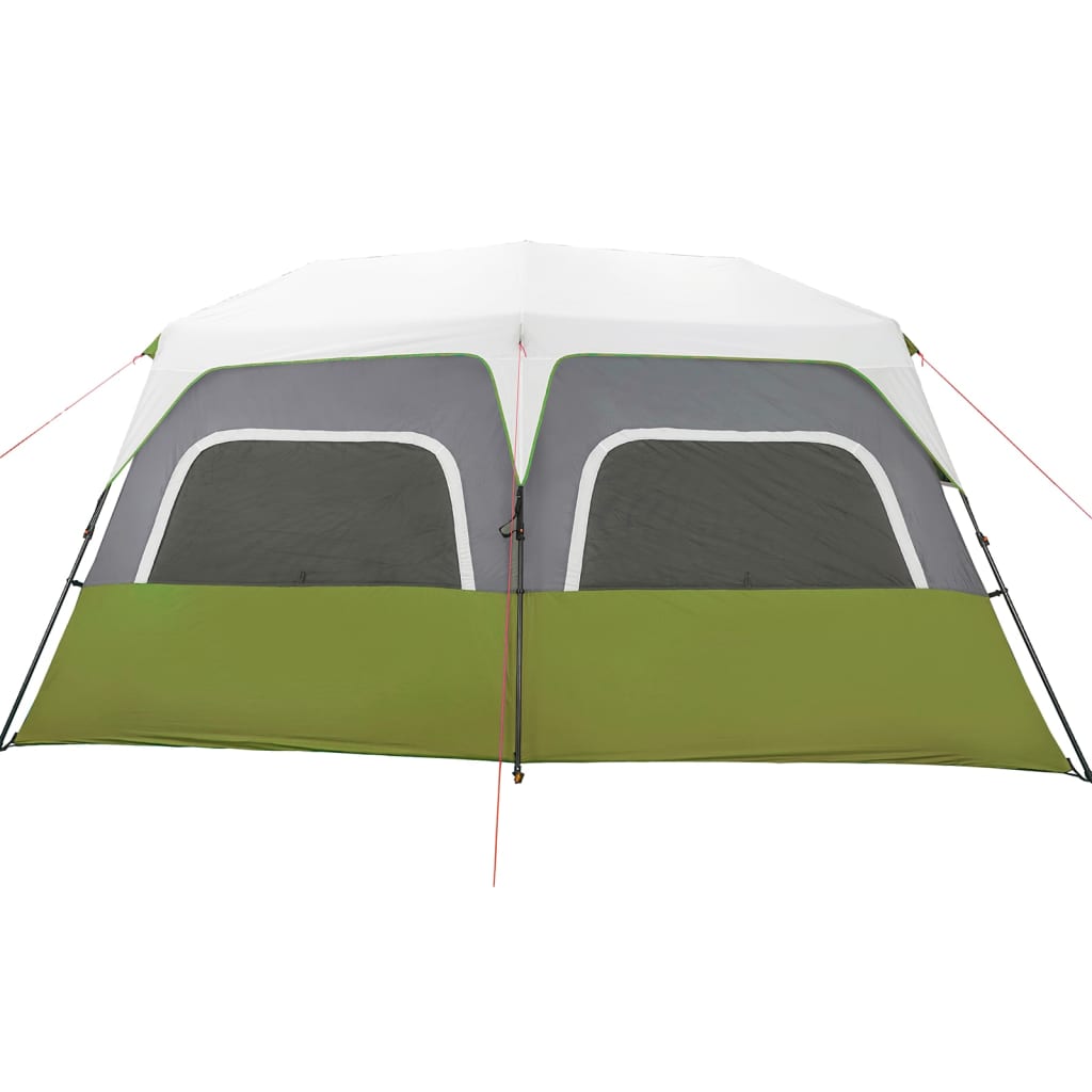 Cort de camping cu LED, verde deschis, 443x437x229 cm - Lando