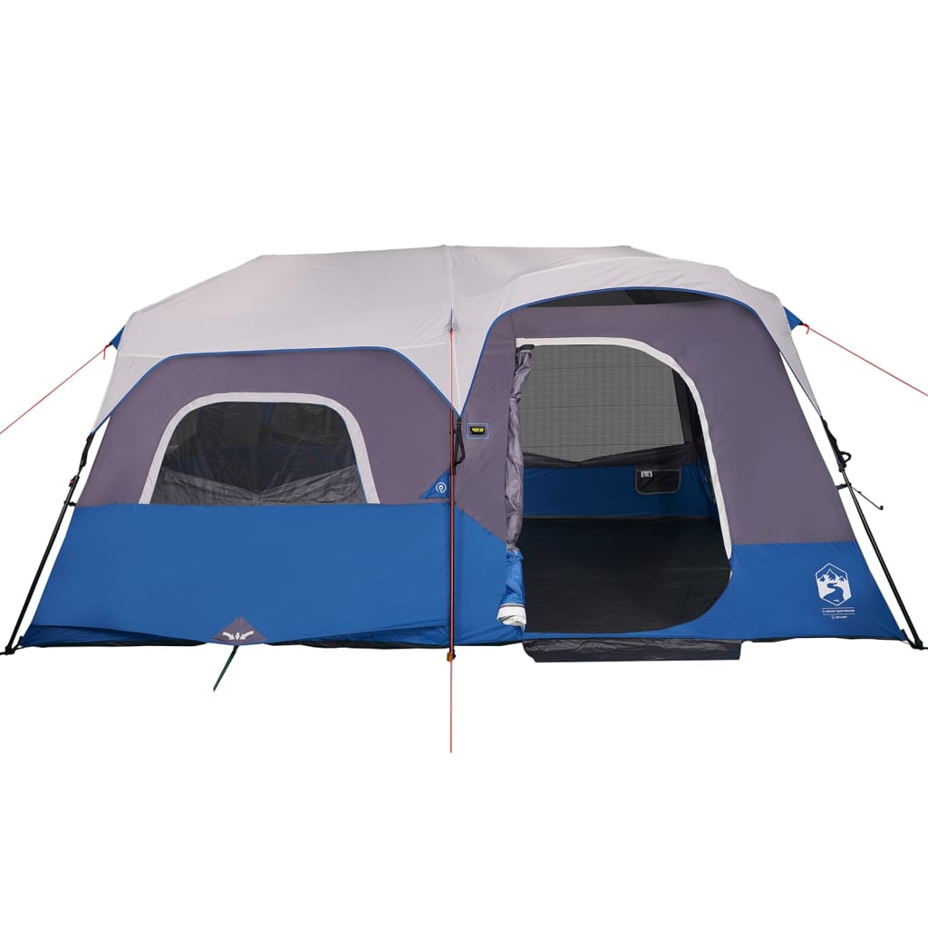 Cort de camping cu LED, albastru deschis, 441x288x217 cm - Lando
