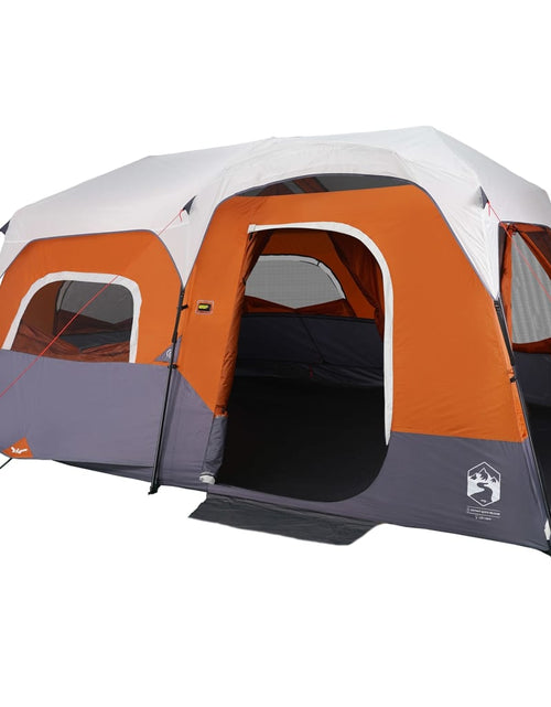 Загрузите изображение в средство просмотра галереи, Cort de camping cu LED gri deschis și portocaliu 441x288x217 cm - Lando
