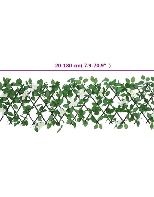 Загрузите изображение в средство просмотра галереи, Spalier cu iederă artificială extensibil 5 buc. verde 180x30 cm
