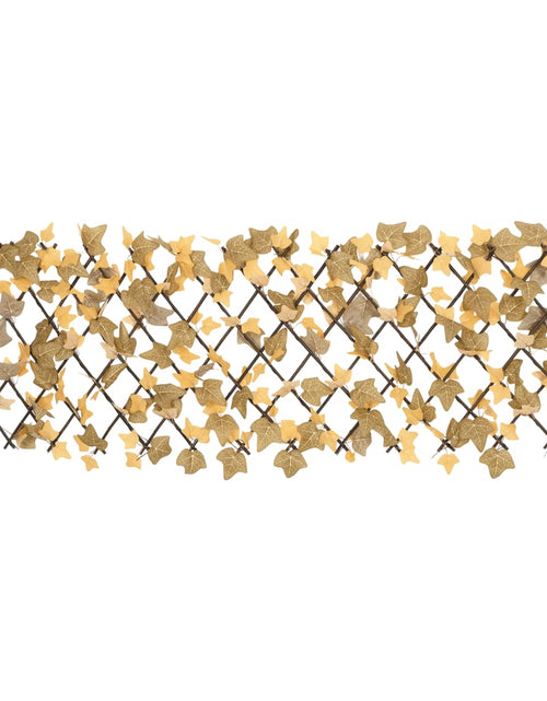 Загрузите изображение в средство просмотра галереи, Spalier frunze arțar artificiale extensibil, oranj, 180x60 cm
