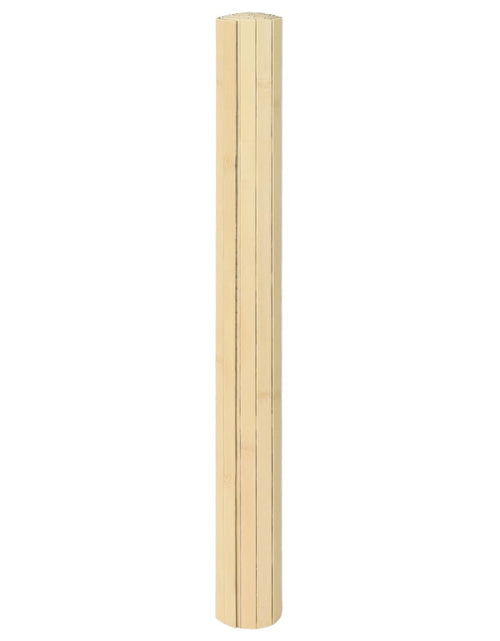 Загрузите изображение в средство просмотра галереи, Covor dreptunghiular, natural deschis, 60x200 cm, bambus
