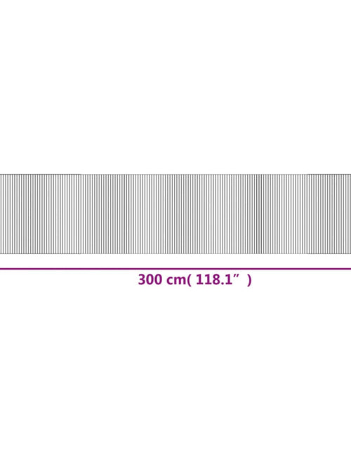 Загрузите изображение в средство просмотра галереи, Covor dreptunghiular, natural, 60x300 cm, bambus

