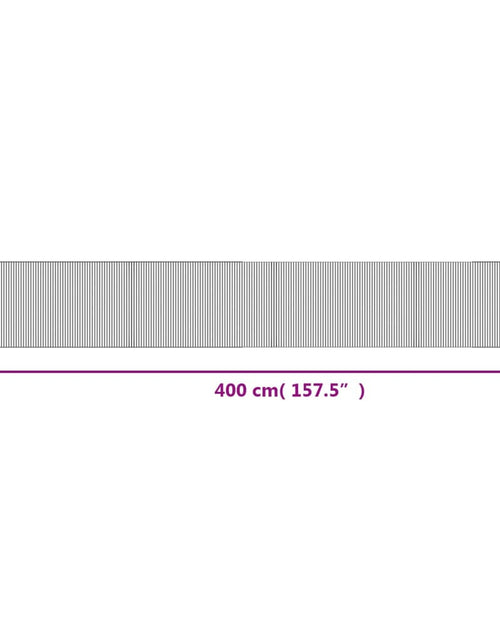 Încărcați imaginea în vizualizatorul Galerie, Covor dreptunghiular, maro, 60x400 cm, bambus
