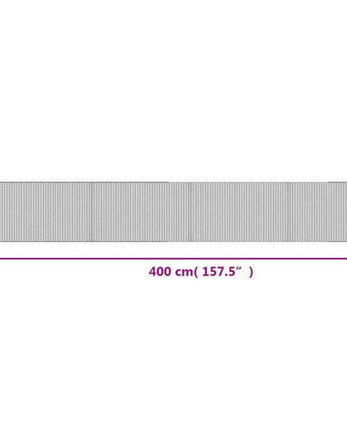 Încărcați imaginea în vizualizatorul Galerie, Covor dreptunghiular, maro închis, 60x400 cm, bambus
