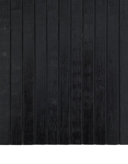 Загрузите изображение в средство просмотра галереи, Covor dreptunghiular, negru, 70x100 cm, bambus
